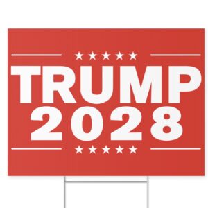 Rewrite the rules with the Trump 2028 Yard Sign
