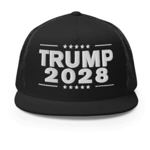 Trump 2028 5 Panel Trucker Cap
