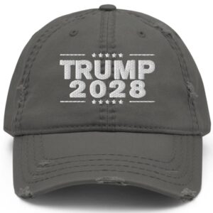 Trump 2028 Distressed Dad Hat