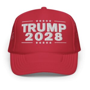Trump 2028 Foam trucker hat