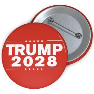Trump 2028 Pin Buttons