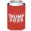 Trump 2028 Red Can Cooler