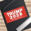 Trump 2028 (Rewrite the rules) Bumper Stickers