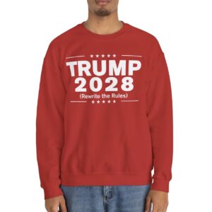 Trump 2028 (Rewrite the rules) Crewneck
