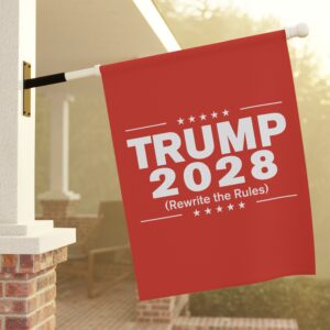 Trump 2028 (Rewrite the rules) Flag