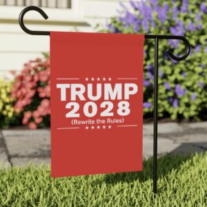 Trump 2028 (Rewrite the rules) Flag