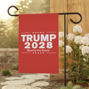Trump 2028 (Rewrite the rules) Flag