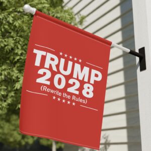 Trump 2028 (Rewrite the rules) Flag