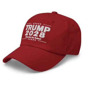 Trump 2028 ( Rewrite the rules ) Hat