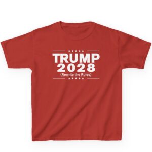Trump 2028 (Rewrite the rules) Kids T-Shirt