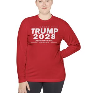 Trump 2028 (Rewrite the rules) Long Sleeve T-Shirt