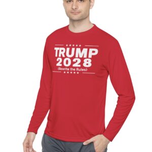 Trump 2028 (Rewrite the rules) Long Sleeve T-Shirt