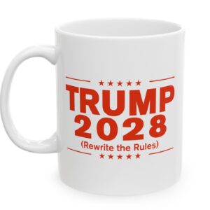 Trump 2028 (Rewrite the rules) Mug