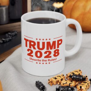Trump 2028 (Rewrite the rules) Mug