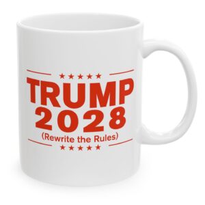 Trump 2028 (Rewrite the rules) Mug