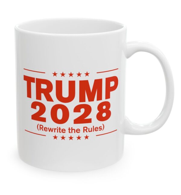 Trump 2028 (Rewrite the rules) Mug