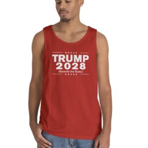 Trump 2028 (Rewrite the rules) Tank Top