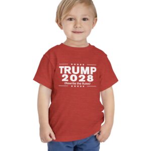 Trump 2028 (Rewrite the rules) Toddler T-Shirt
