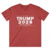 Trump 2028 (Rewrite the rules) Unisex V-Neck