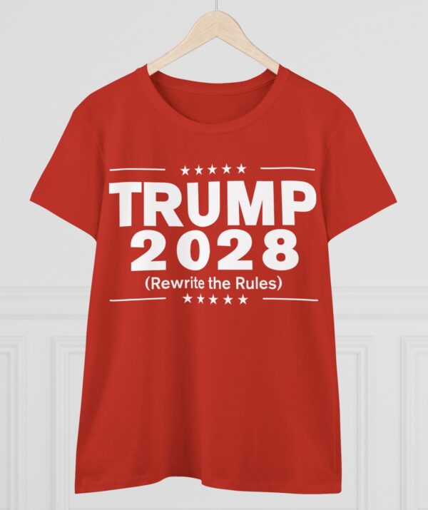 Trump 2028 (Rewrite the rules) Women's T-Shirt