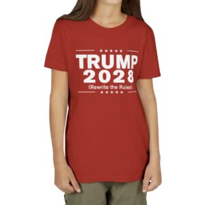 Trump 2028 (Rewrite the rules) Youth T-Shirt
