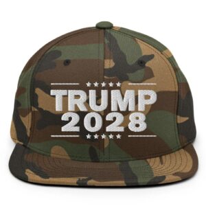 Trump 2028 Snapback Hat