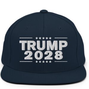 Trump 2028 Snapback Hat