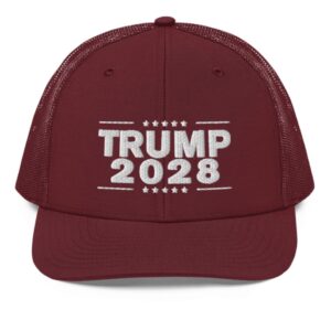 Trump 2028 Snapback Trucker Cap