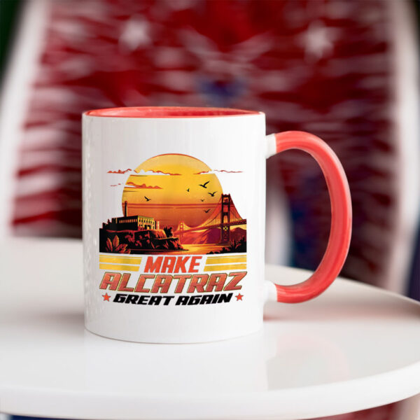 Funny Political, Make Alcatraz Great Again 2025 Mug