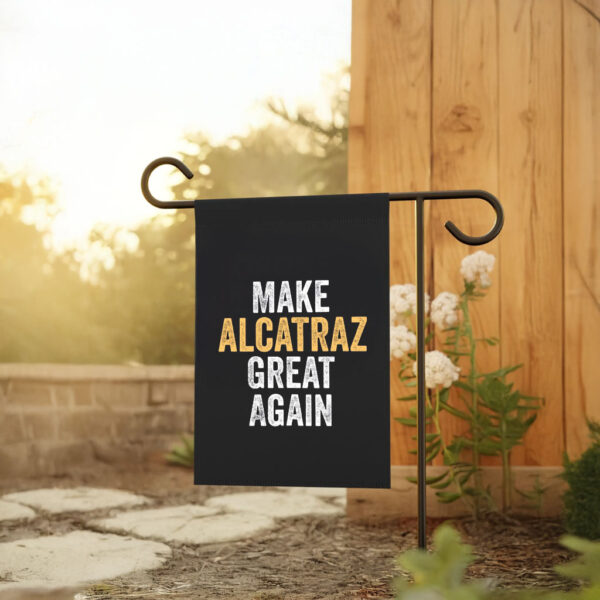 Funny Political, Make Alcatraz Great Again Flag