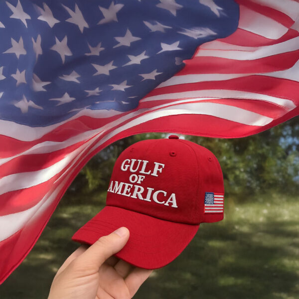 Gulf of America 45-47 Embroidered Patriotic Hat