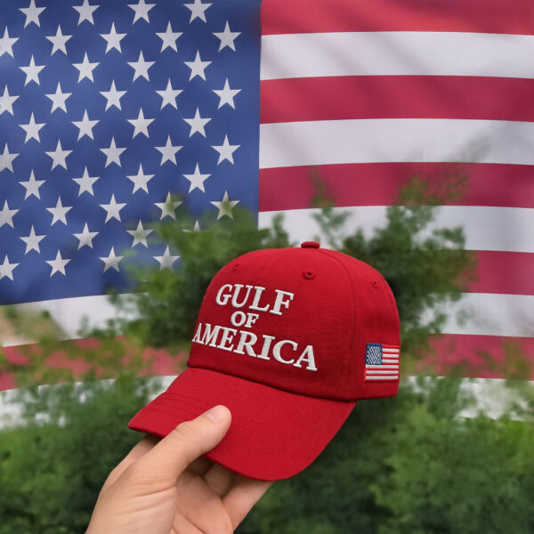Gulf of America 45-47 Embroidered Patriotic Hat