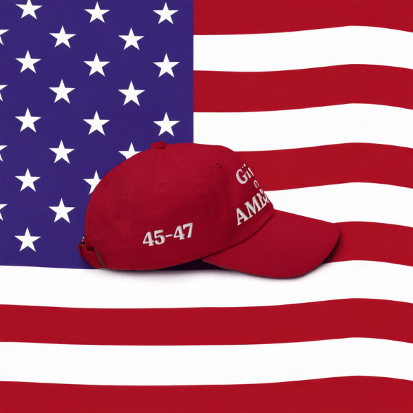 Gulf of America 45-47 Embroidered Patriotic Hat