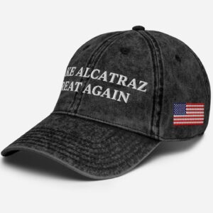 Make Alcatraz Great Again Vintage Cotton Twill Cap