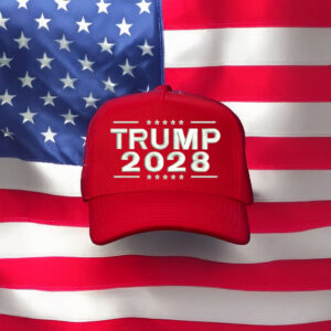 Trump 2028 3D Embroidered Cap