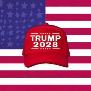 Trump 2028 3D Embroidered Cap