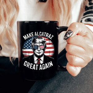 Trump 2028 Make Alcatraz Great Again Mug