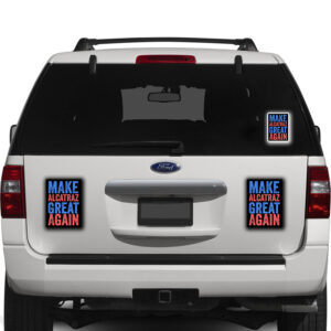 Trump Make Alcatraz Great Again 2025 Sticker, Car Magnet