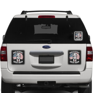 Trump Make Alcatraz Great Again Sticker, Car Magnet